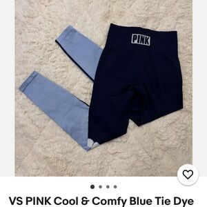 Victoria's Secret Blue Asymmetrical Leggings